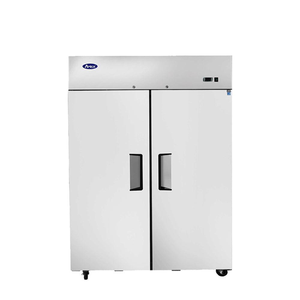 Atosa MBF8002GR Double Door Top Mount Reach-In Freezer