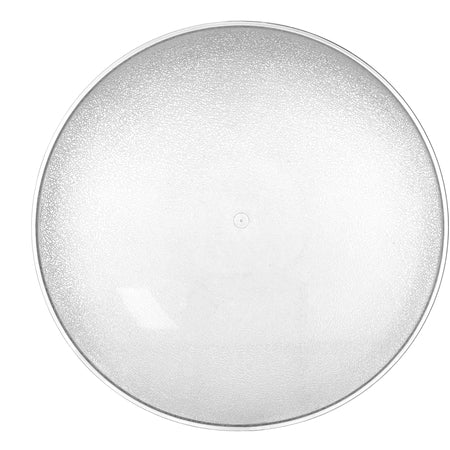Carlisle 722307 33 Qt Clear Round Polycarbonate Pebbled Bowl