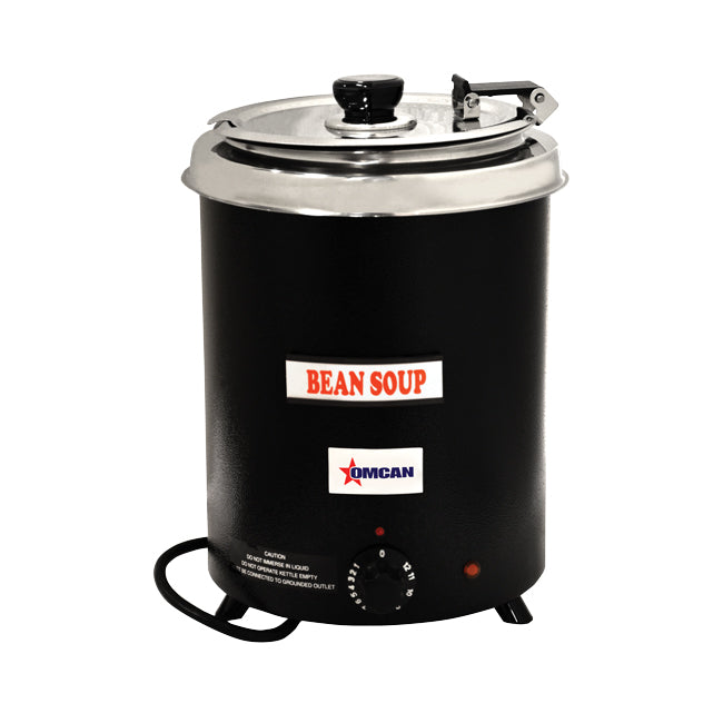 Omcan 41080 6 Qt Black Soup Kettle