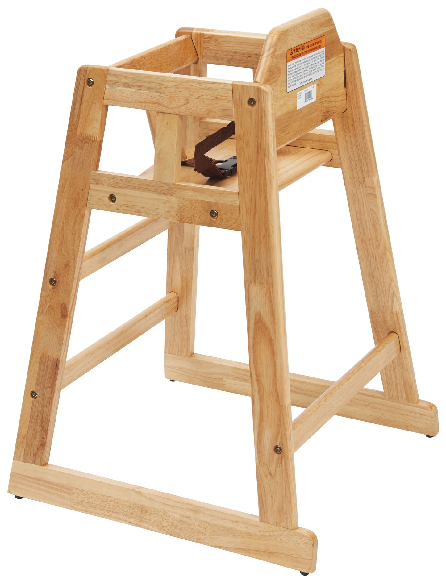 Winco CHH-101A Natural Wood High Chair