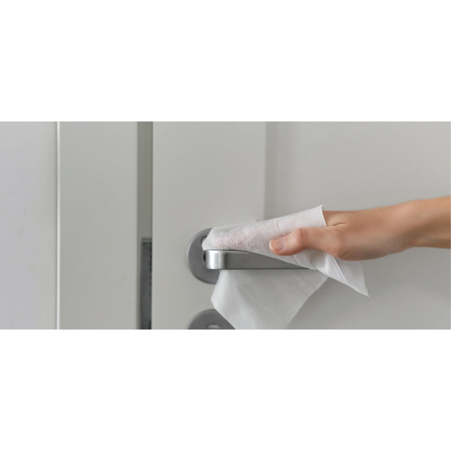WipesPlus 37301 White Disinfecting Surface Wipes, Refill Bag (4/800s)