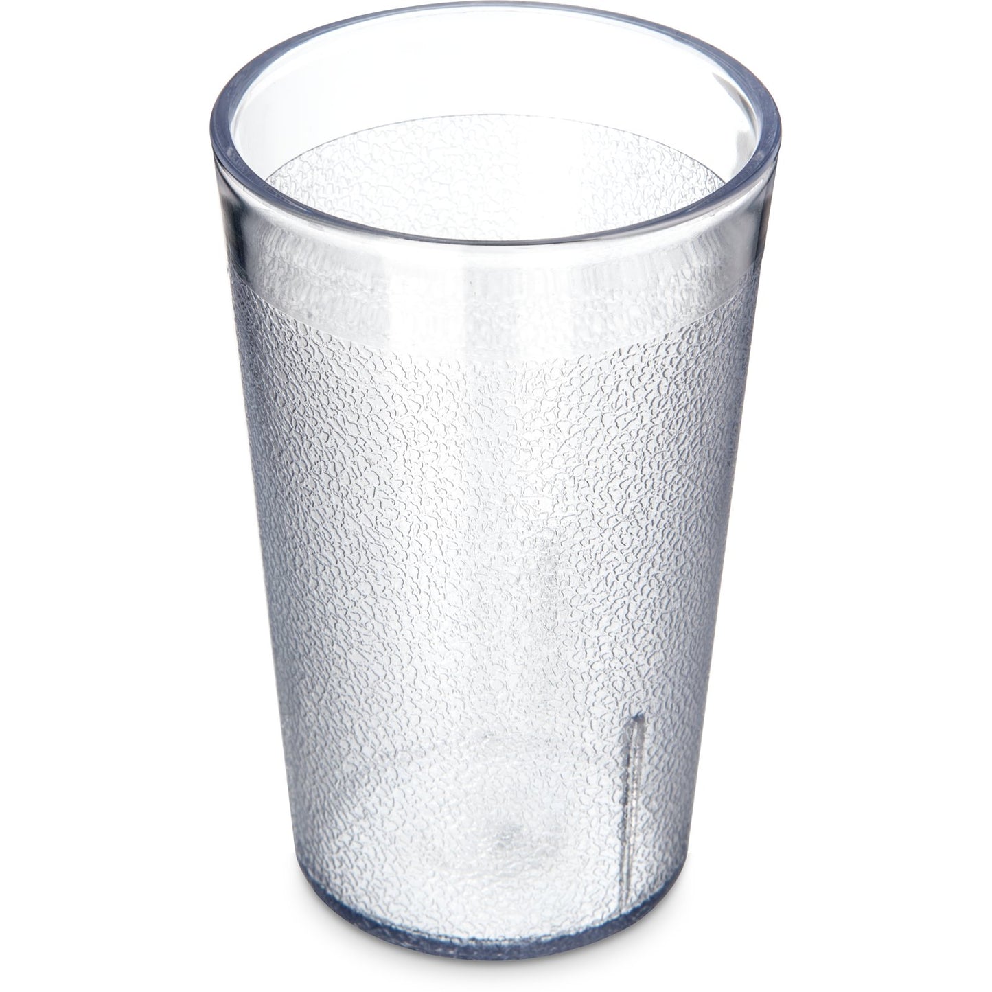 Carlisle 5506-207 9.5 oz Clear SAN Stackable Plastic Tumbler