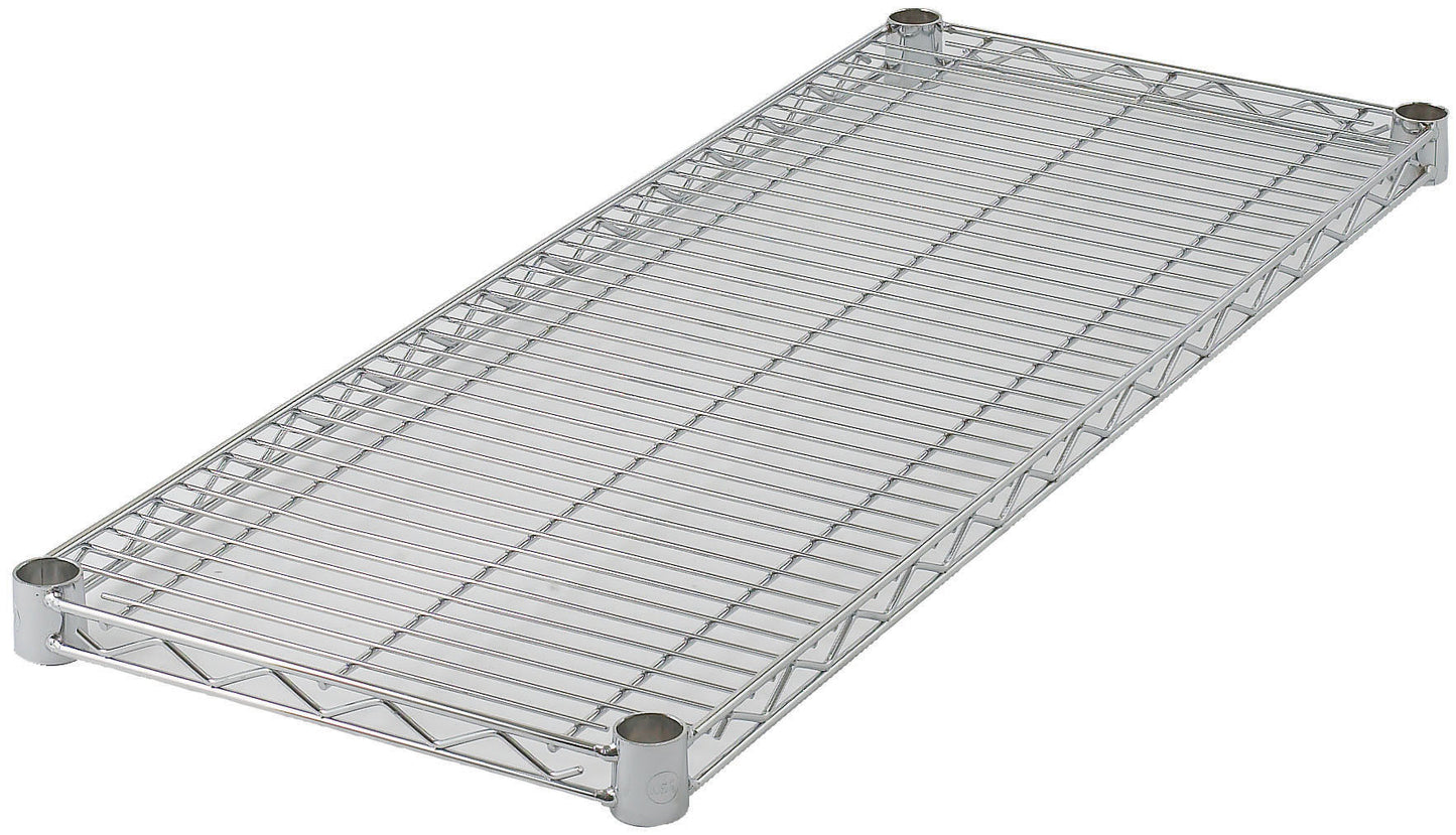 Winco VC-1430 14" x 30" Chrome-Plated Wire Shelf