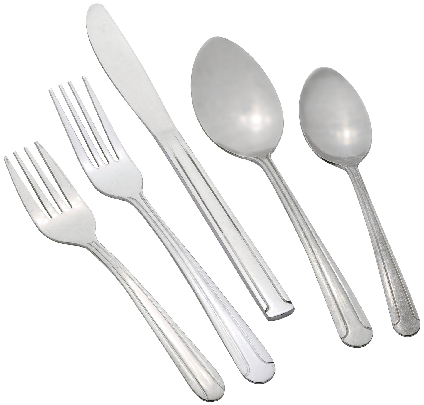 Winco 0014-05 Heavy Dominion Dinner Fork, 18/0 Heavyweight