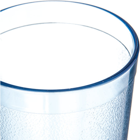 Carlisle 521654 16 oz Blue SAN Stackable Plastic Tumbler