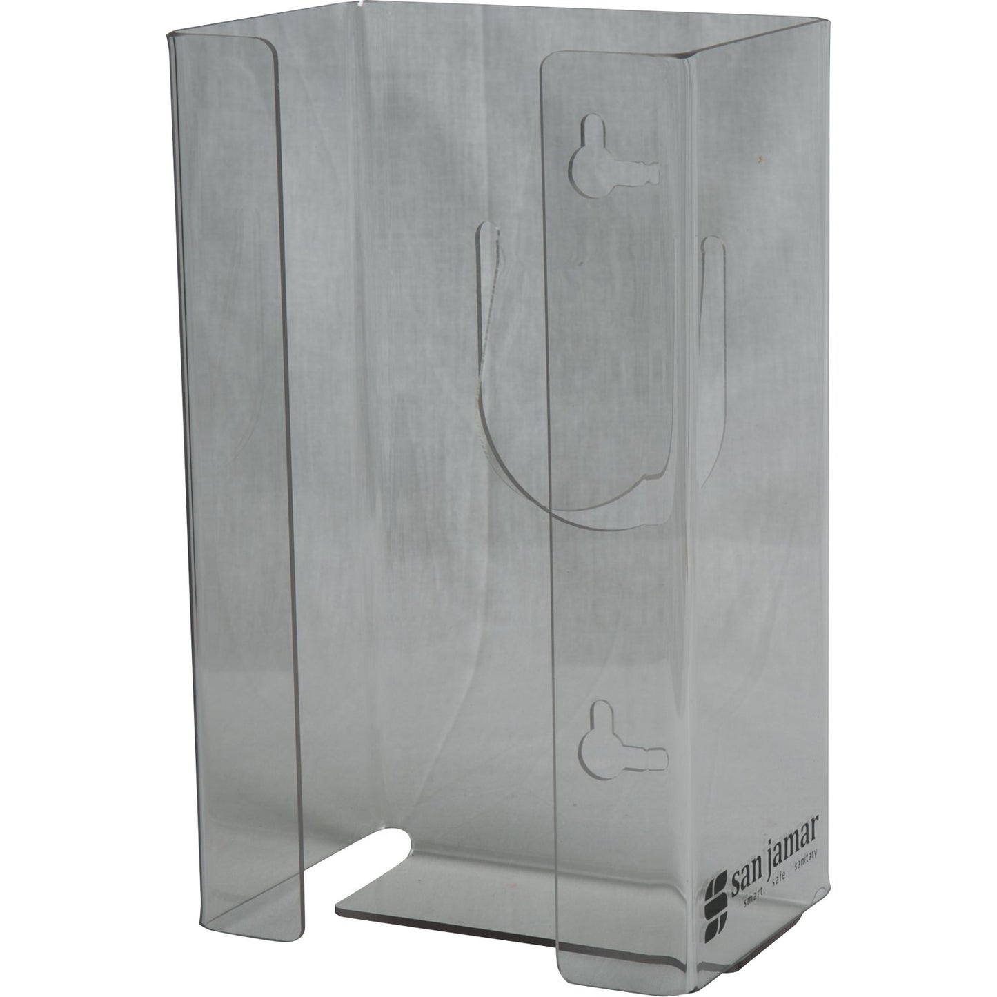 Carlisle G0803 1 Box Clear Plastic Disposable Glove Dispenser - Plexiglass