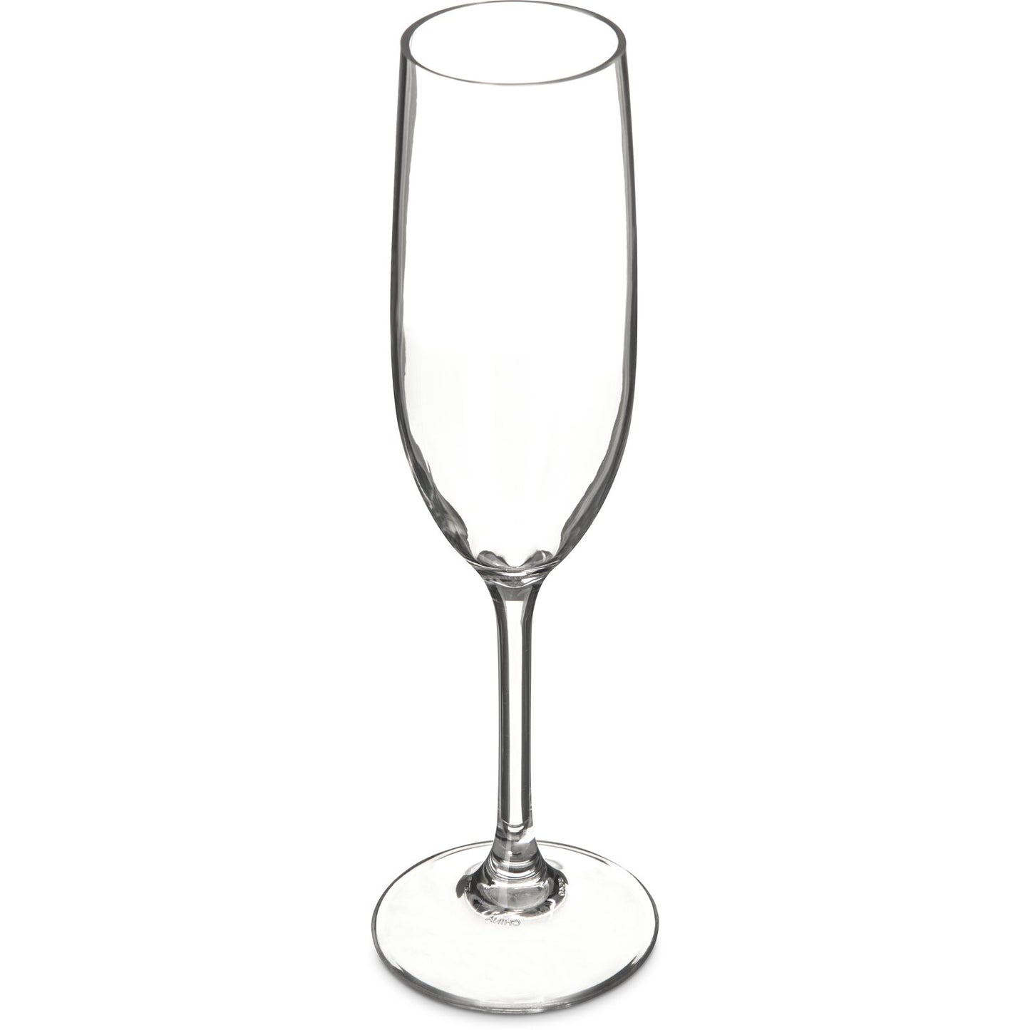 Carlisle 564007 8 oz Clear Polycarbonate Alibi Champagne Flute