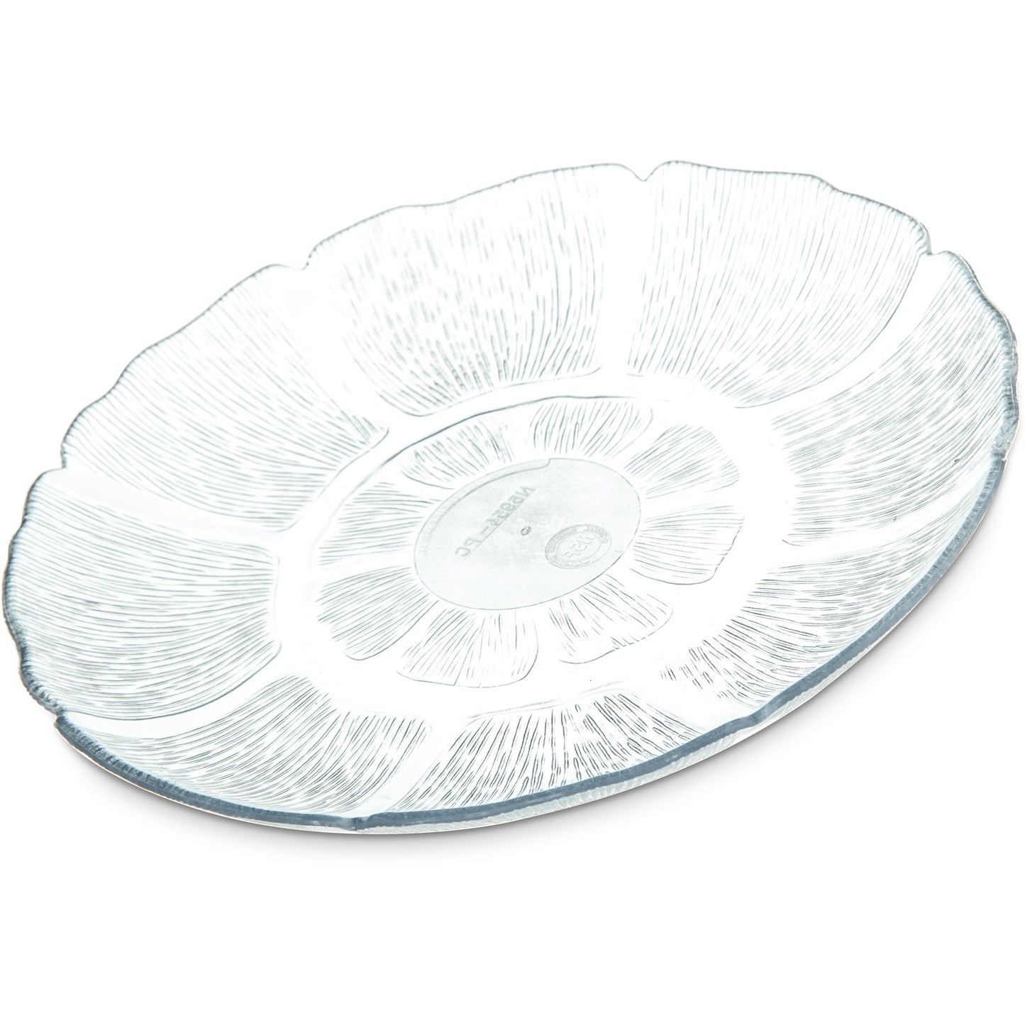 Carlisle 695407 7-11/16" Clear Polycarbonate Petal Mist Plate
