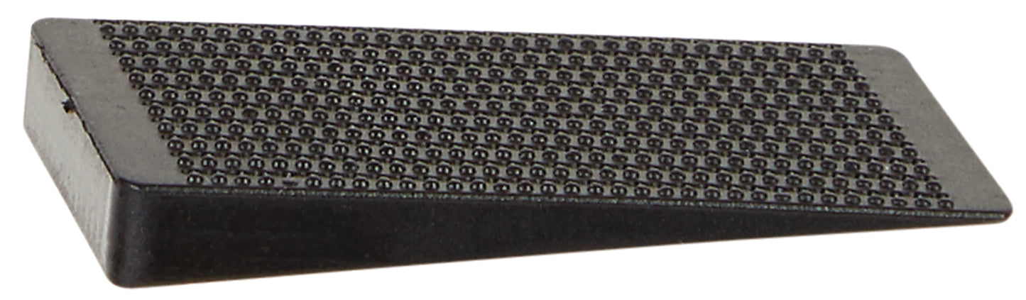 Winco TW-75B Black Vinyl Plastic Table Wedge (75pcs/pack)