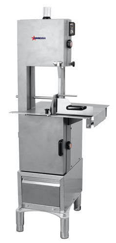 Omcan 46786 All Stainless Steel Floor Band Saw with 80" Blade Length and 2 HP Motor
