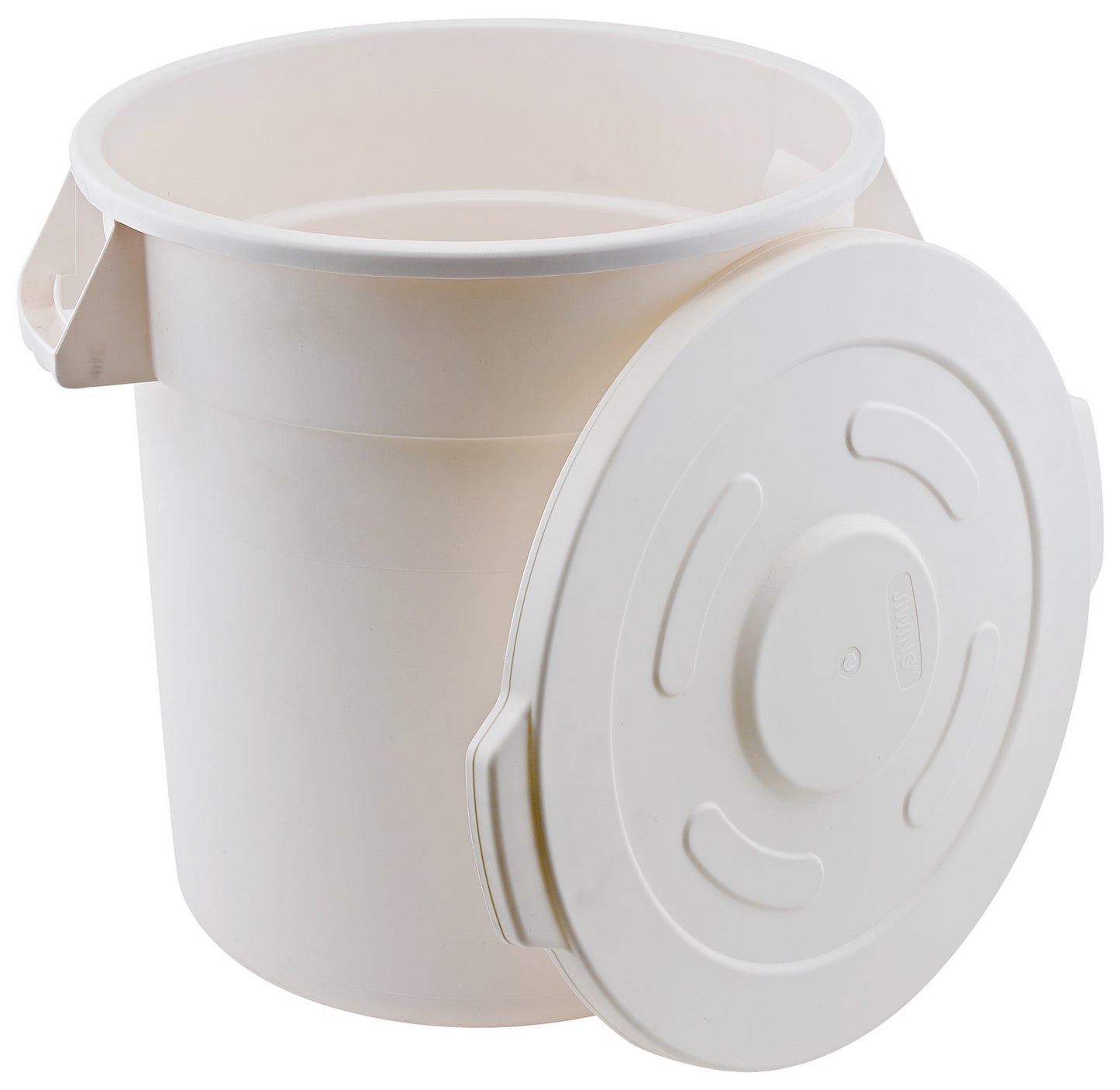 Winco FCW-10L 10 Gallon Lid for White Trash Can