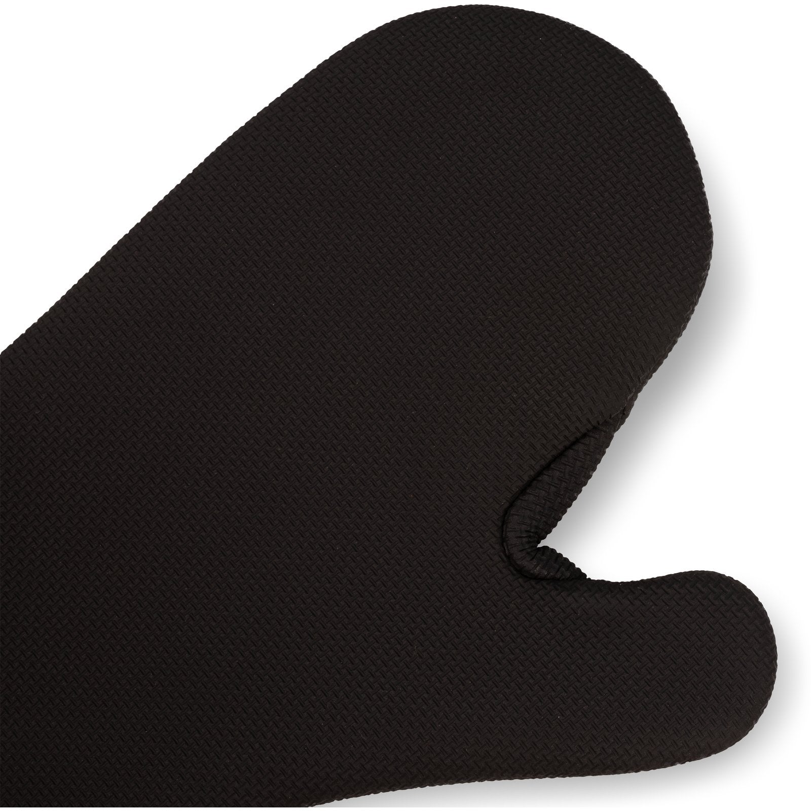 San Jamar UCMX17BK Black Neoprene Ultigrip Oven Mitt - Conventional