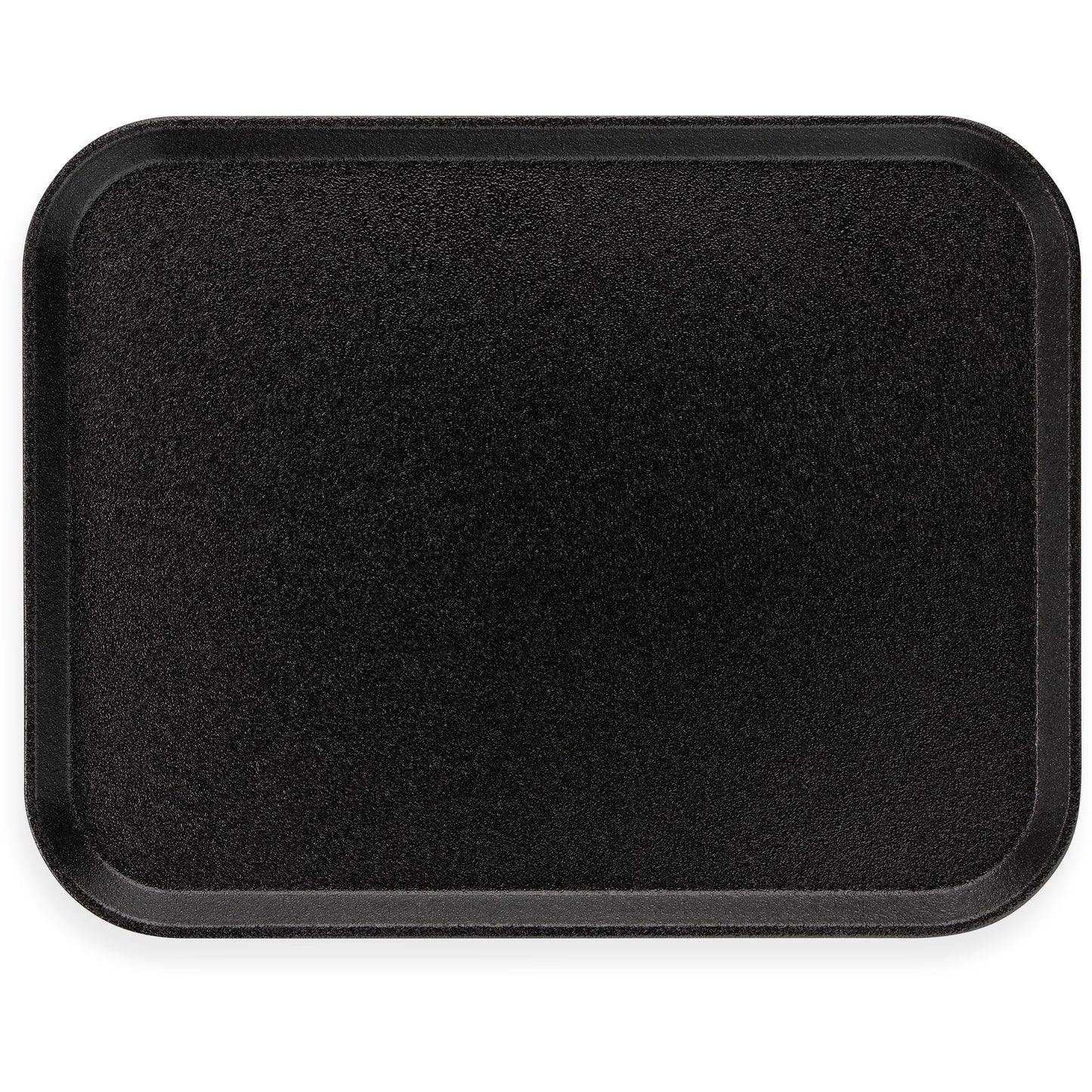 Carlisle 1814GR2004 18" x 14" Black Rectangle Griptite 2 Tray