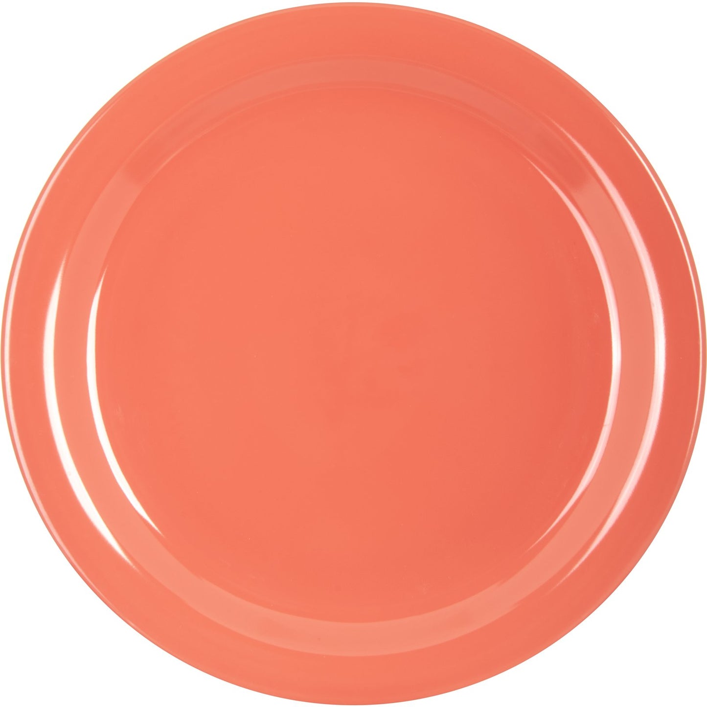 Carlisle 4350152 9" Sunset Orange Dallas Ware Melamine Dinner Plate