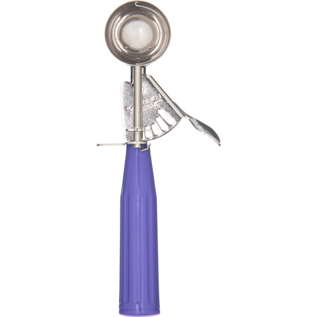 Carlisle 60300-40 0.9 oz #40 Orchid 18-8 Stainless Steel Disher Scoop