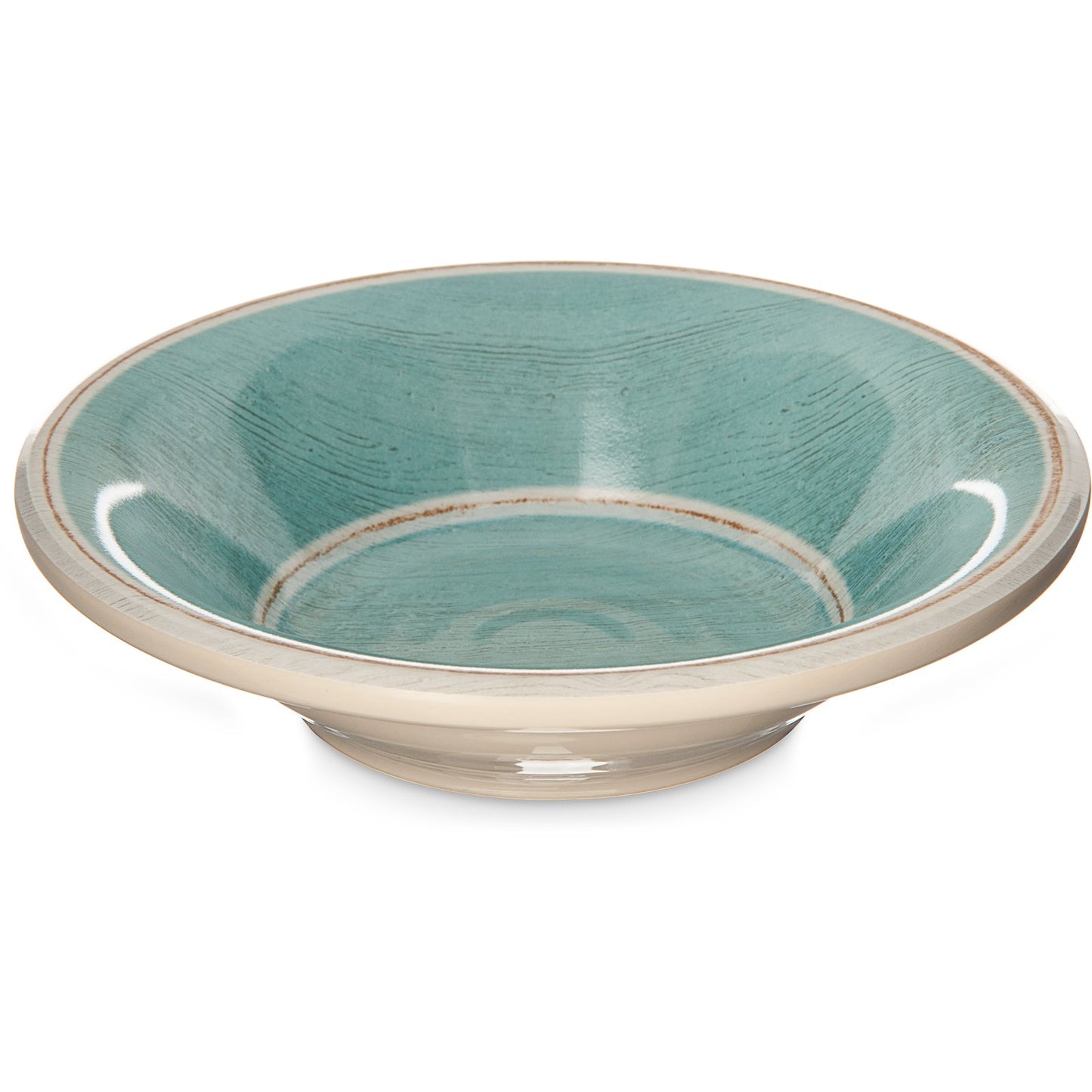 Carlisle 6401815 4.5 oz Aqua Grove Melamine Fruit Bowl