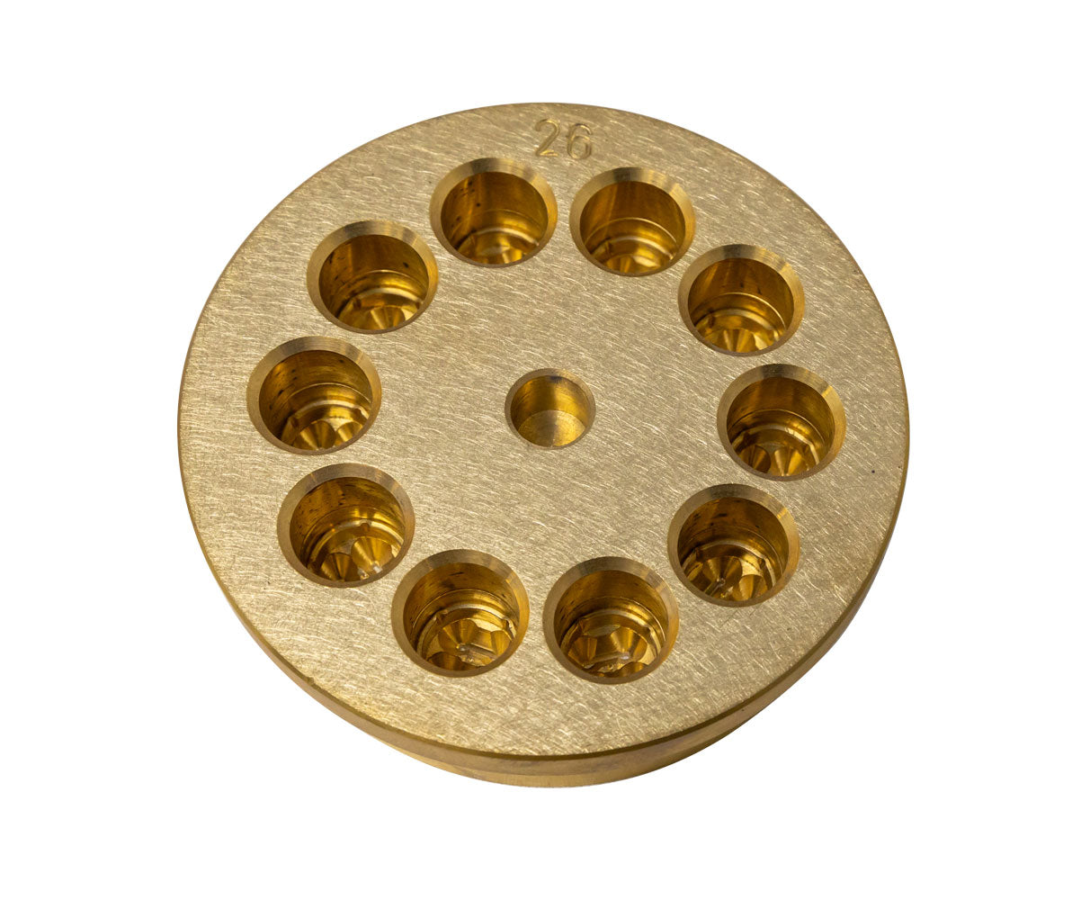 Omcan 13412 6mm Pasta Die #26 Tagliatelle