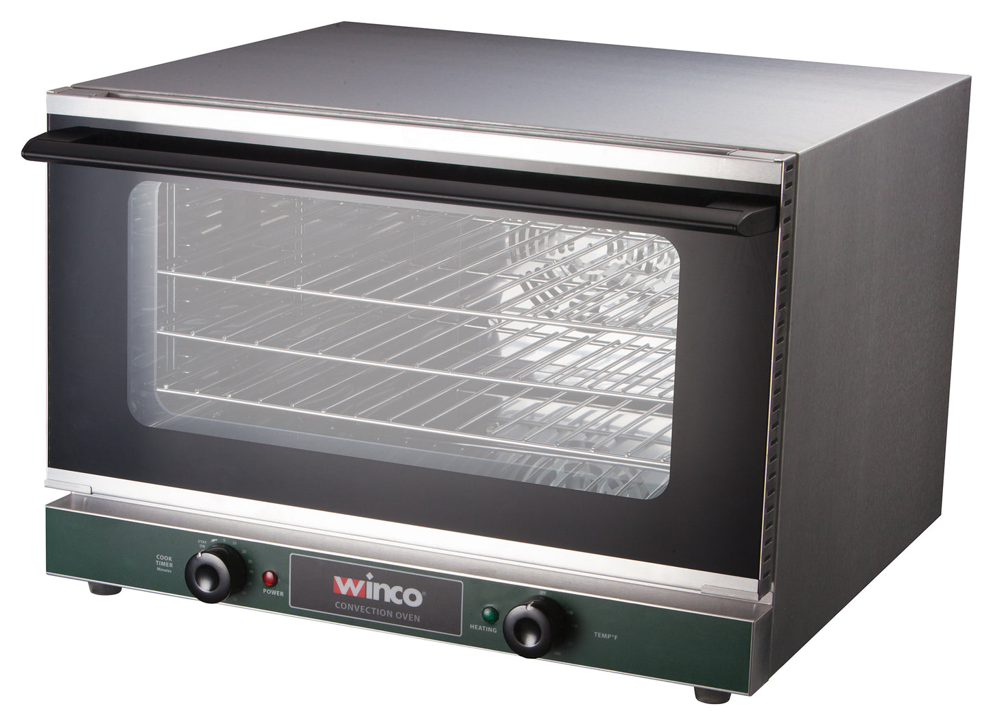 Winco ECO-500 1.5 cu ft Half-Size Countertop Convection Oven