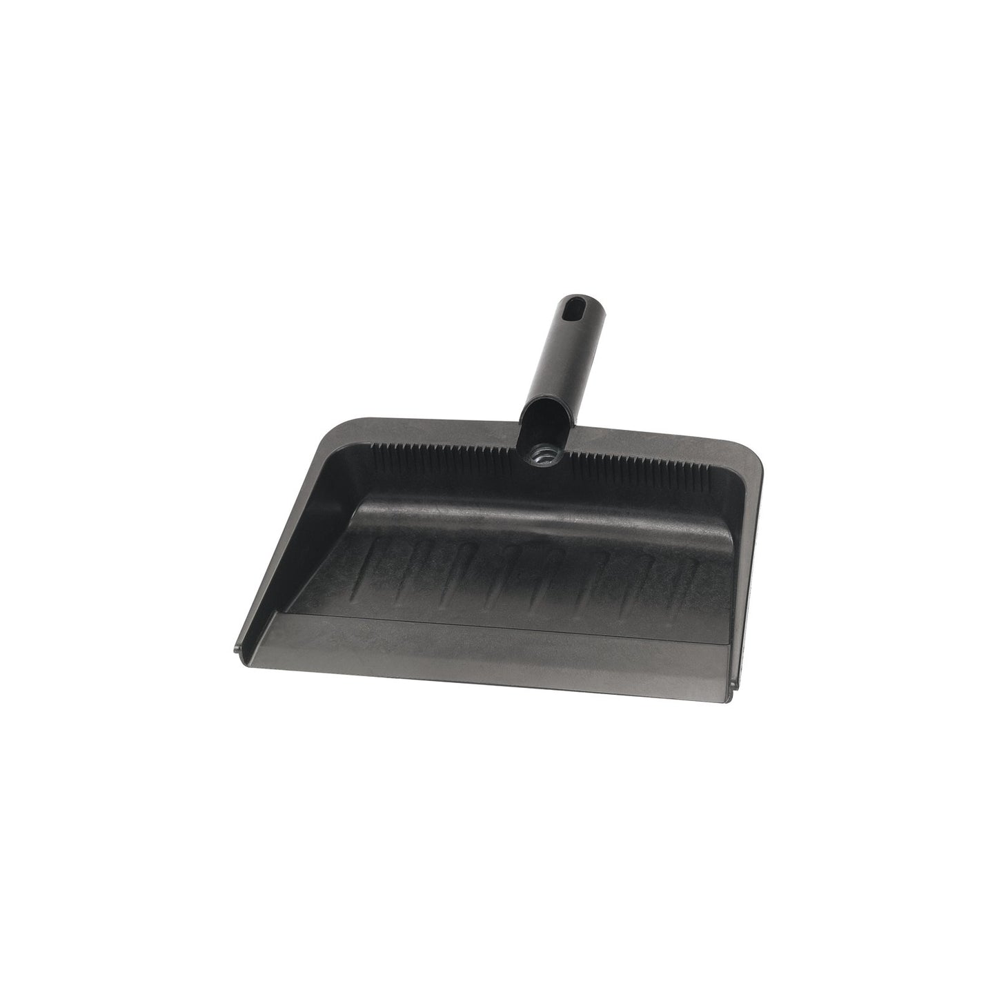 Carlisle 36143703 12" x 8" Black Plastic Flo-Pac Flexible Dustpan