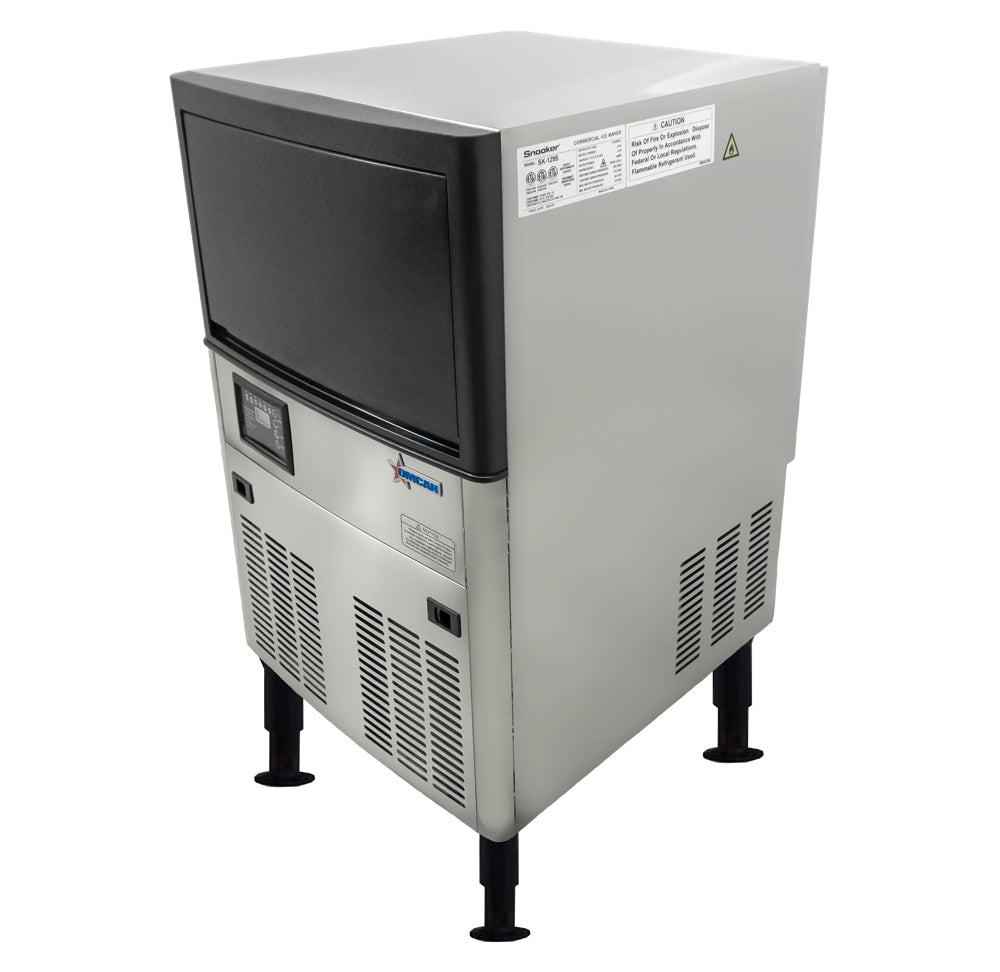 Omcan 47483 40 lbs/ 18 kg Bin Capacity Ice Maker
