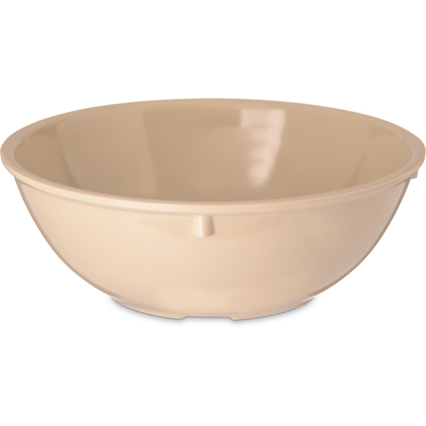 Carlisle 4352125 14 oz Tan Dallas Ware Melamine Nappie Bowl