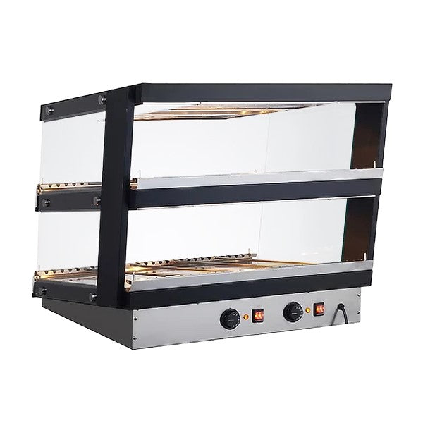 Omcan 47510 2.29 cu.ft. (65 Liter) Capacity 24" Heated Pass-Through Station