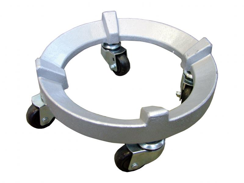 Omcan 23512 Steel Painted Bowl Dolly for Hobart Mixers - fits 30-140 QT Bowls
