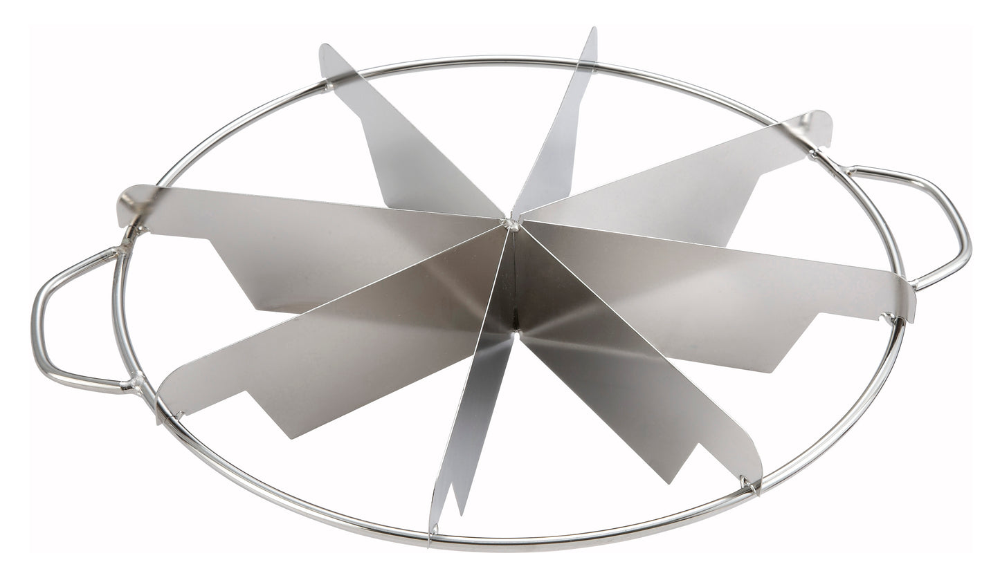 Winco SCU-8 Stainless Steel 8 Cut Pie Cutter