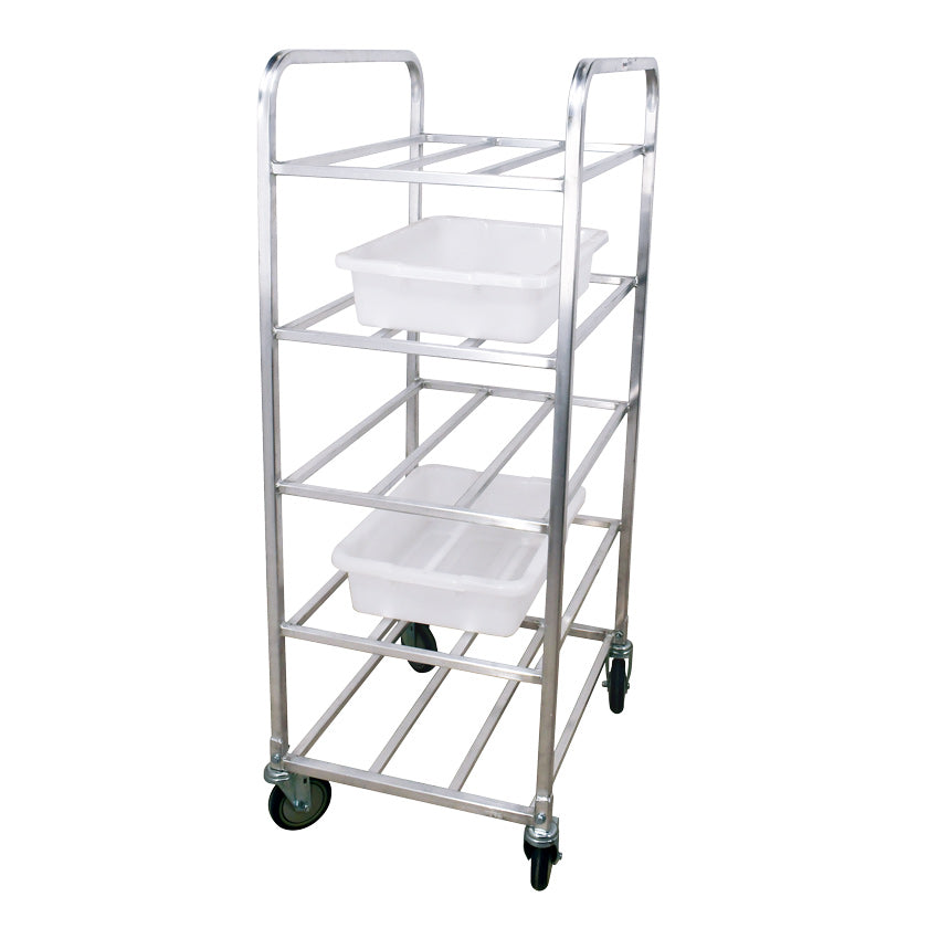 Omcan 43832 Aluminum Universal Rack with 5 Slides and 10" Spacing