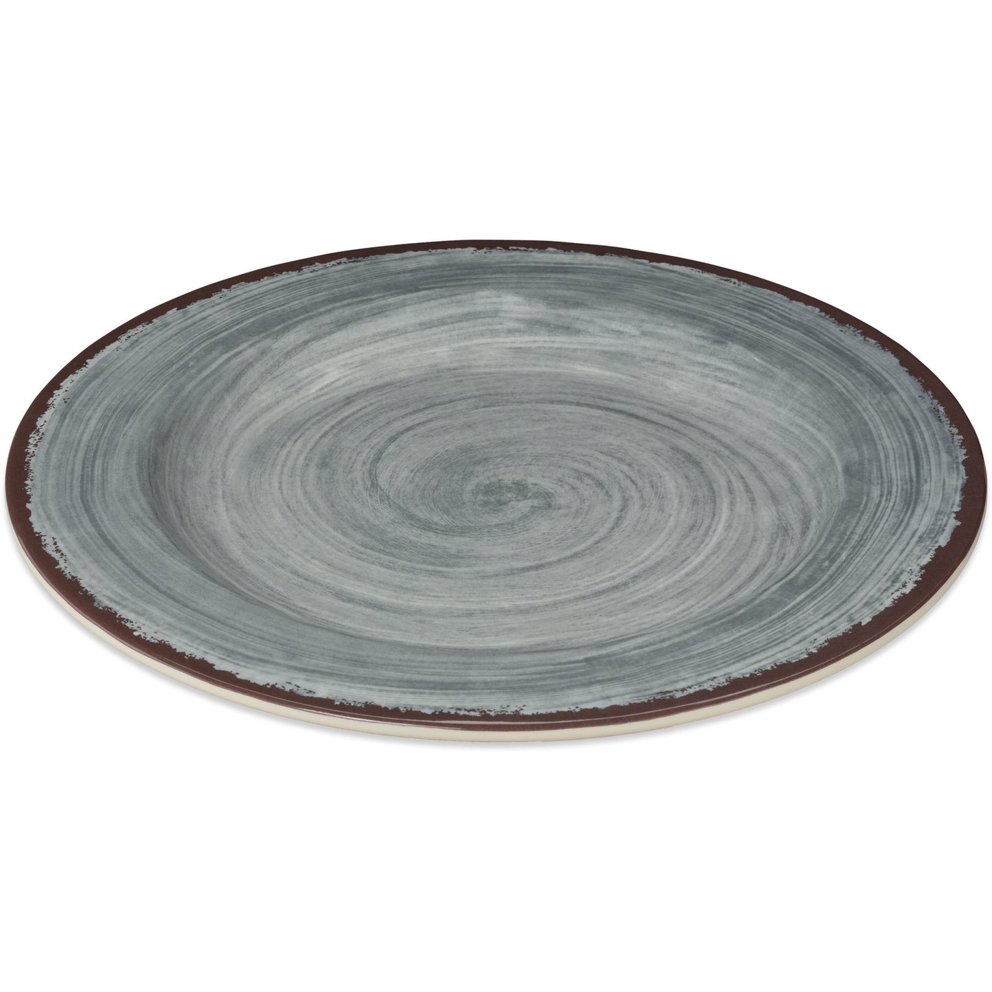 Carlisle 5400118 11" Smoke Mingle Melamine Dinner Plate