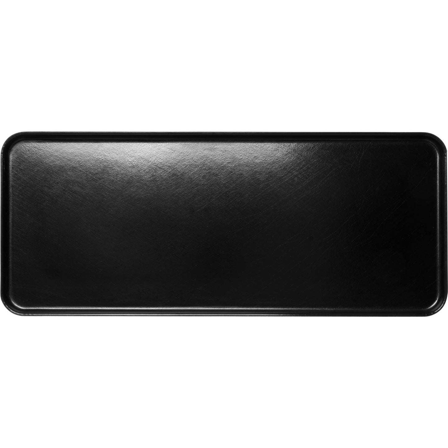 Carlisle 1230FMT309 30" x 12 7/16" x 1 1/16" Ebony Fiberglass Market Tray
