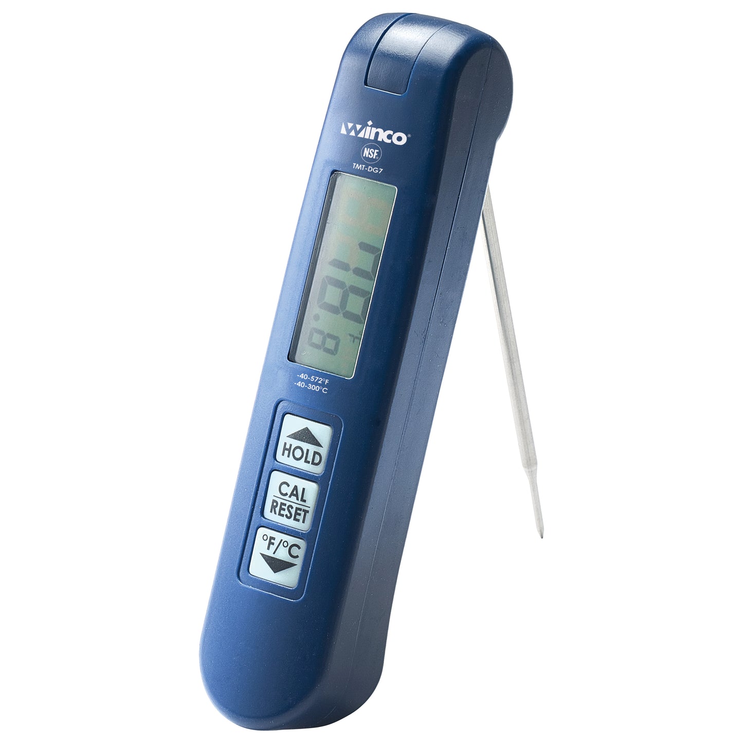 Winco TMT-DG7 Thermocouple Thermometer, Folding Probe