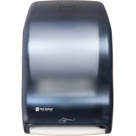 San Jamar T1400TBL Arctic Blue Classic Smart System with IQ Sensor Electronic Touchless Towel Dispenser