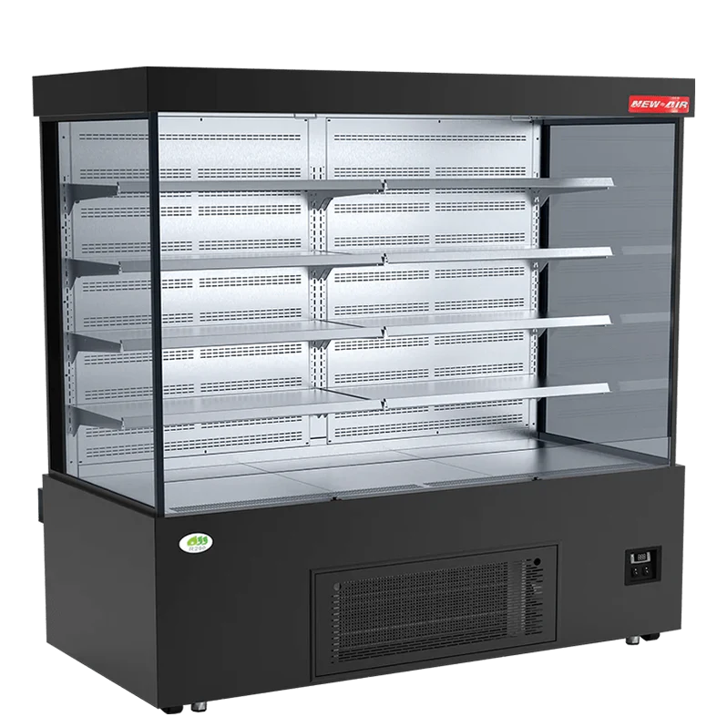 New Air NOM-71-S 71" Vertical Open Merchandiser - Shallow Depth Unit