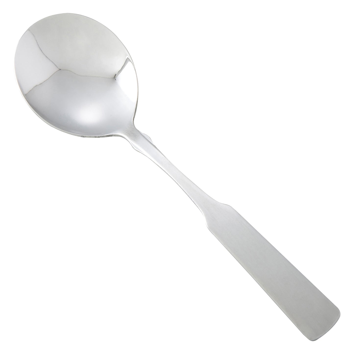 Winco 0025-04 Houston Bouillon Spoon, 18/0 Heavyweight