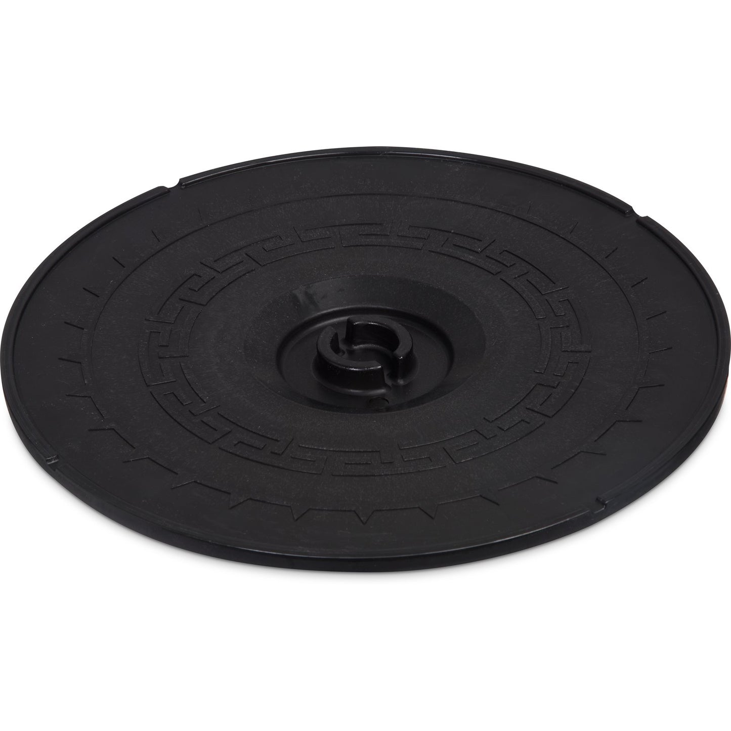 Carlisle 70703 12" Black Polypropylene Replacement Lid