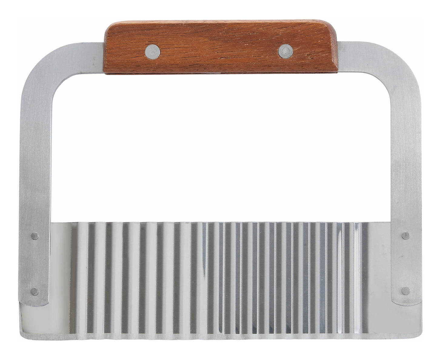 Winco SRT-7 Stainless Steel Serrator, Wooden Handle