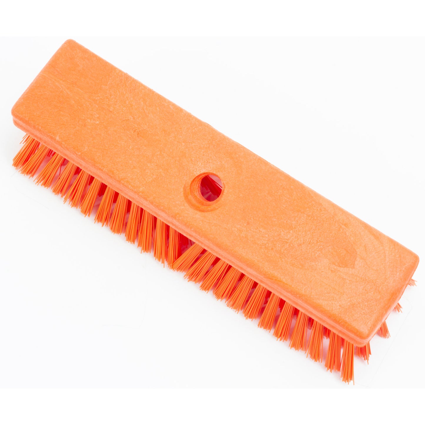 Carlisle 41722EC24 10" Orange Sparta Color Coded Deck Scrub Brush