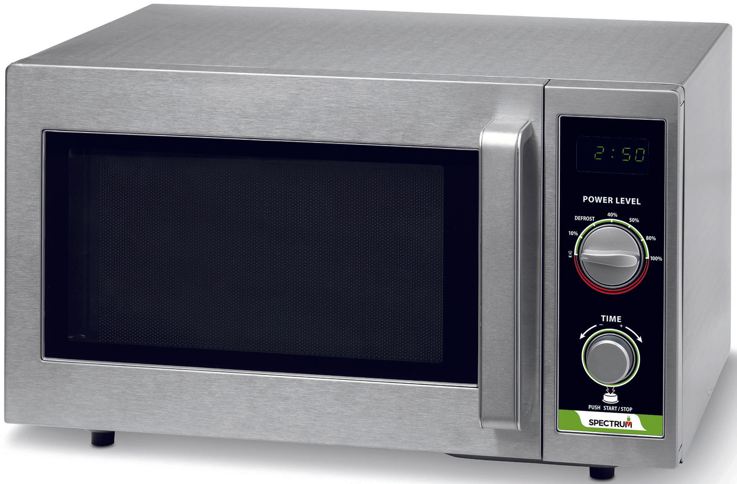 Winco EMW-1000SD Stainless Steel Spectrum Commercial Microwave w/ Dial Timer