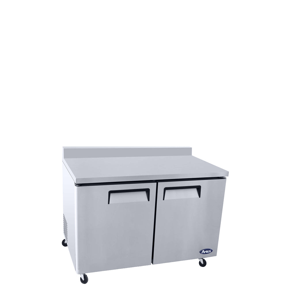 Atosa MGF8409GR 48" Worktop Refrigerator with Backsplash