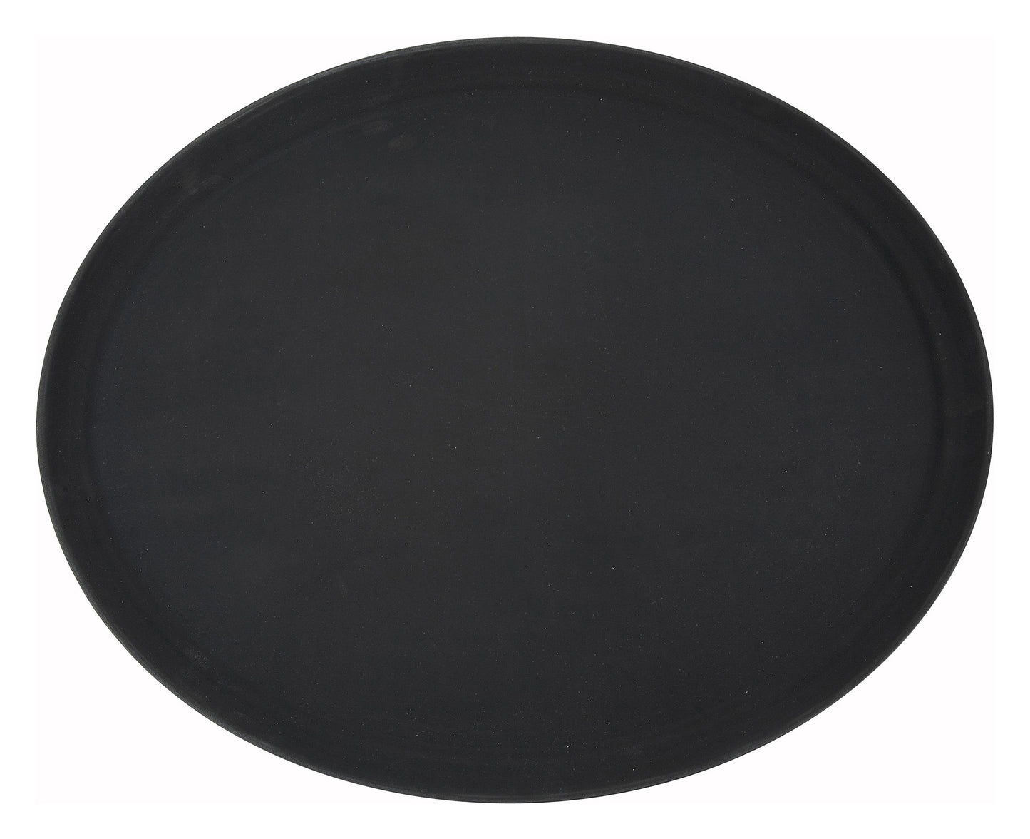 Winco TRH-2722K 22" x 27" Black Easy Hold Rubber Lined Tray