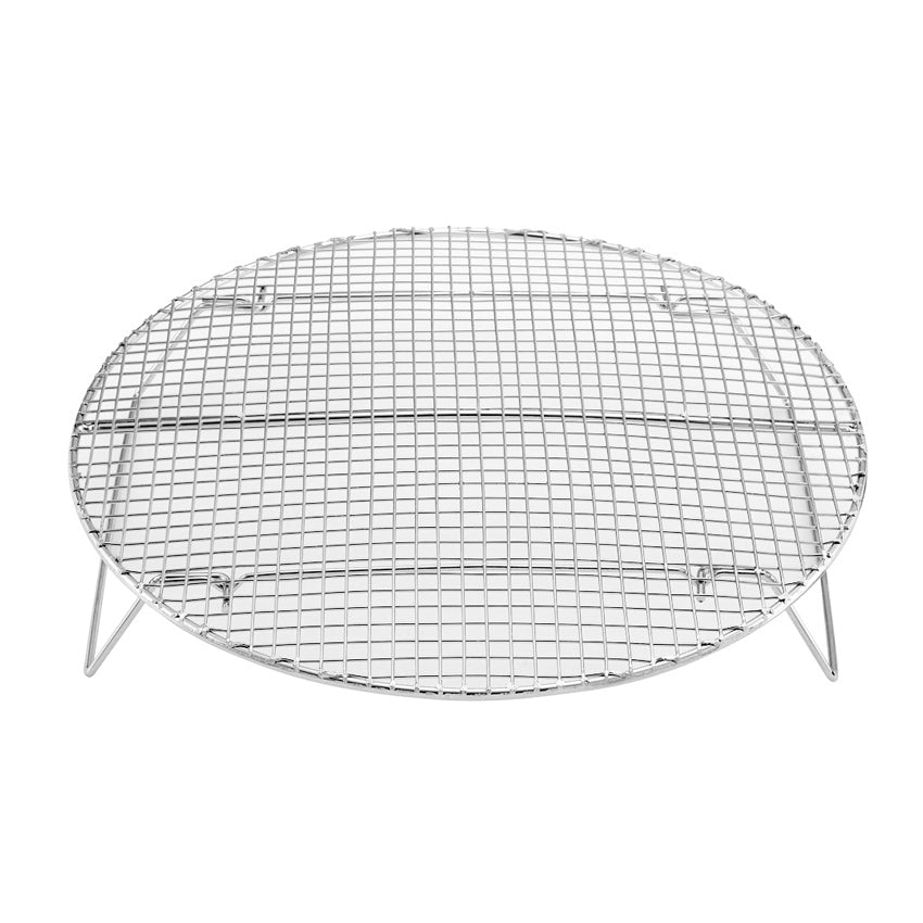 Omcan 46467 14.75" Round Chrome-Plated Steamer Rack