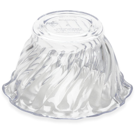 Dinex DXSWC507 5 oz Clear SAN Tulip Turnbury Swirl Bowl (48/cs)