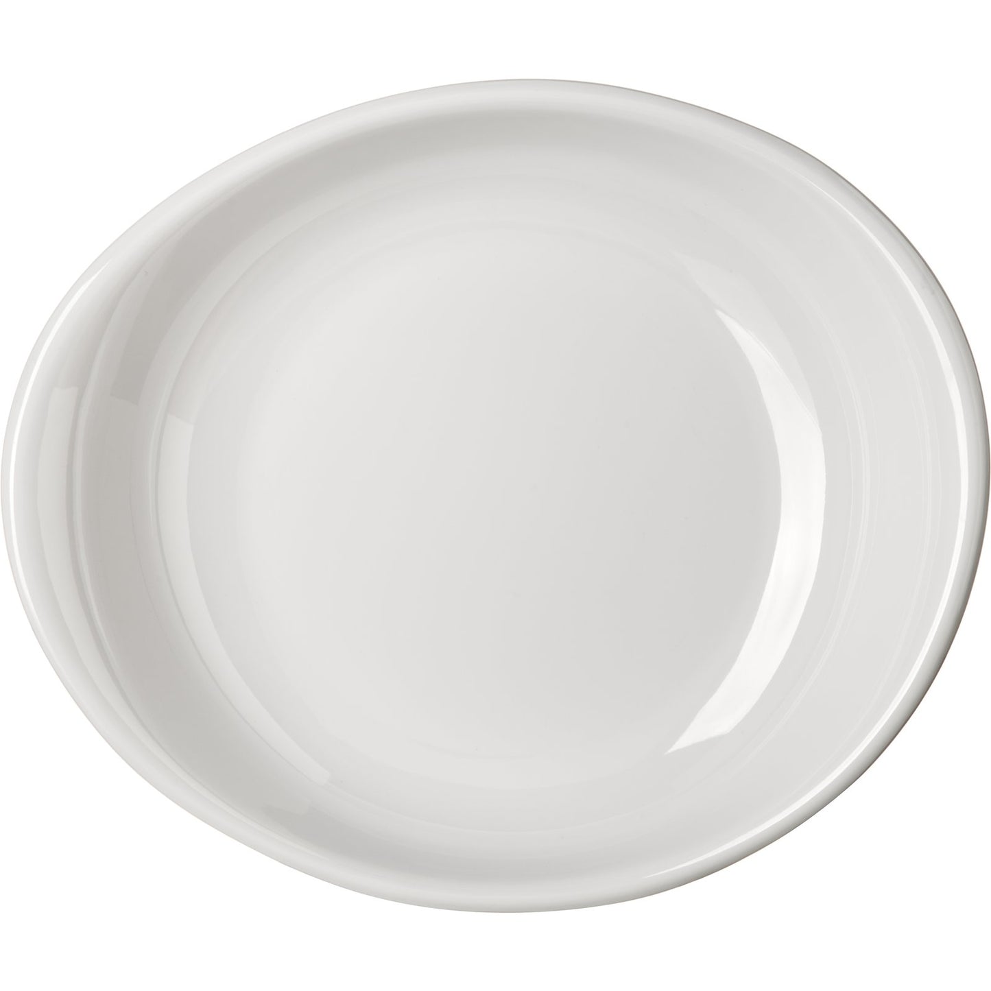 Carlisle 5300480 9.5" Greige Stadia Melamine Pasta Plate