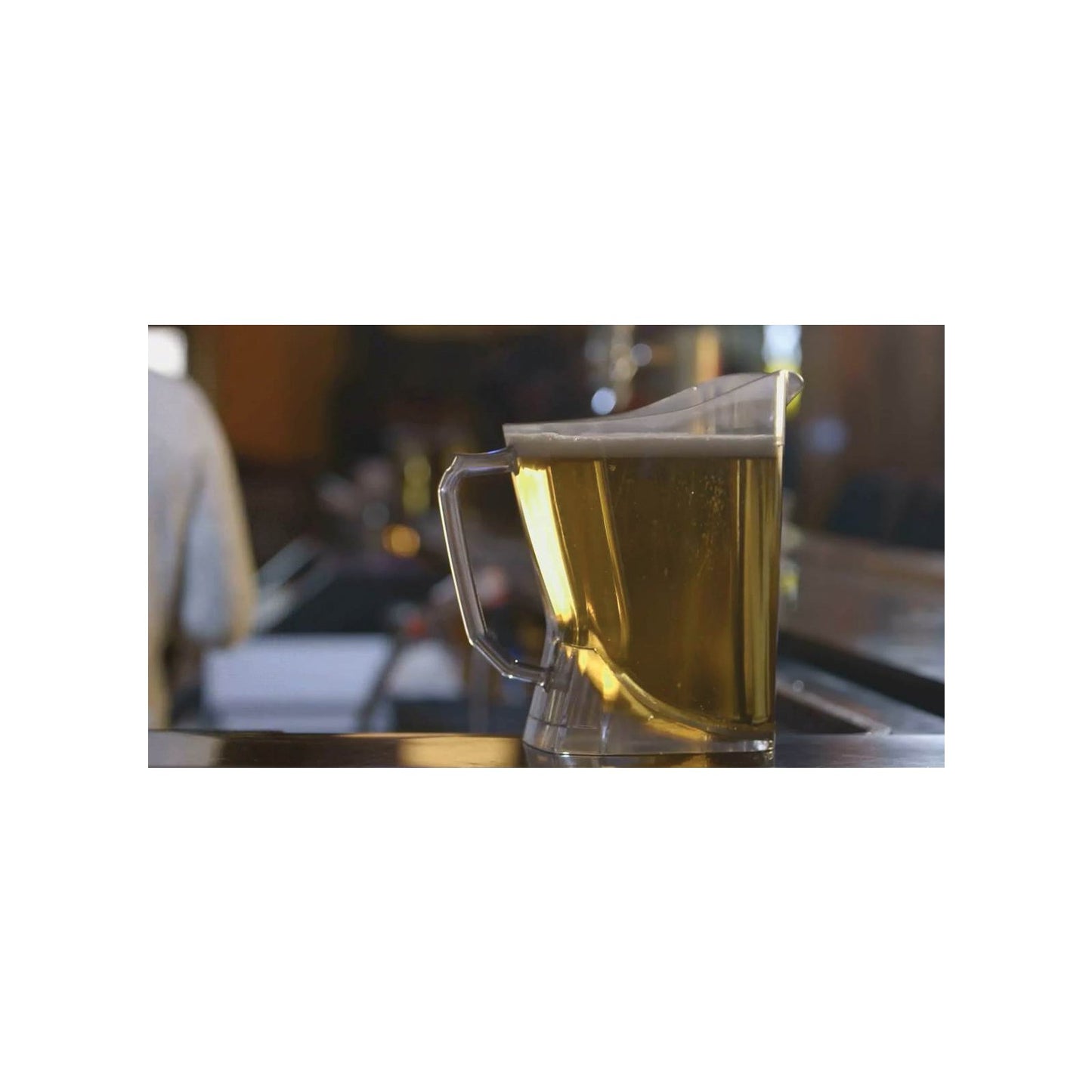 San Jamar PPP60 60 Ounce Clear Perfect Pour Pitcher
