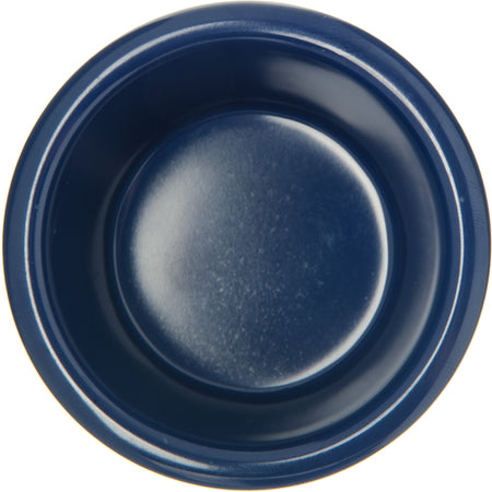 Carlisle S29260 2 oz Cobalt Blue Melamine Fluted Ramekin