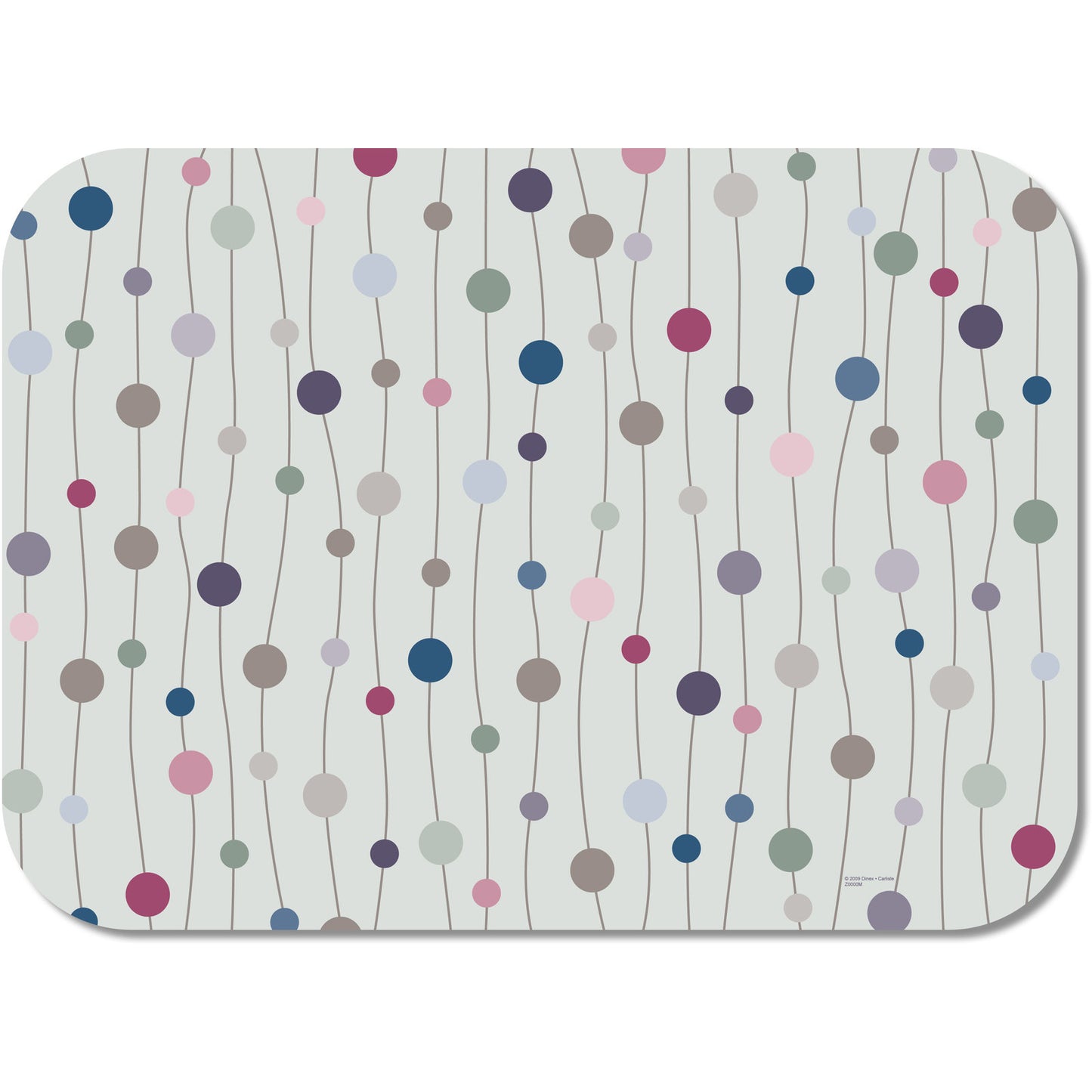 Carlisle DX5331M 13-5/8" x 18-3/4" Retro Tray Cover Size: M w/Straight Edge/Round Corner