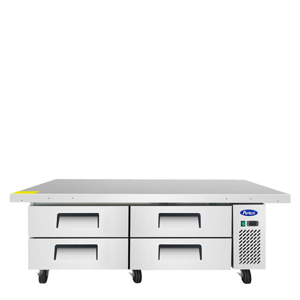 Atosa MGF8454GR 72" Chef Base with 76" Extended Top