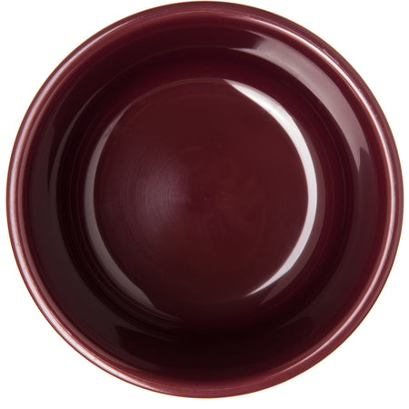 Carlisle DX530061 9 oz Cranberry Polypropylene Fenwick Bowl