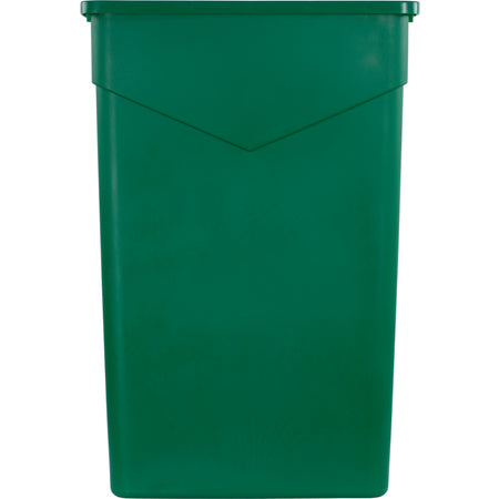 Carlisle 34202309 23 Gallon Green Rectangle Polyethylene TrimLine Waste Container